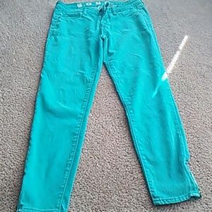 Teal Skinny Jeans